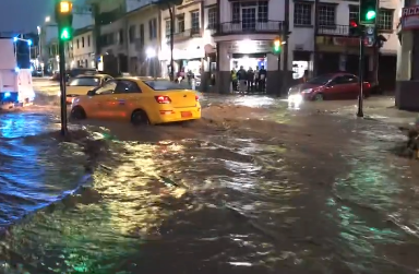 Loja lluvias inundaciones 10 marzo