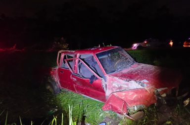 Persecución por una camioneta robada en la vía Santo Domingo - La Concordia.