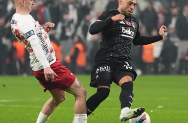 Turquía. Keny Arroyo entra al cambio, pero Besiktas pierde frente a Gaziantep F.K.