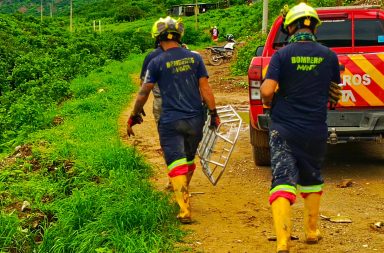 Un hombre murió durante deslizamiento de tierra en Manta, Manabí.